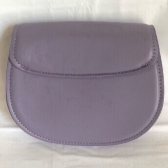 Zara Purple Saddle Bag - Picture 5 of 17
